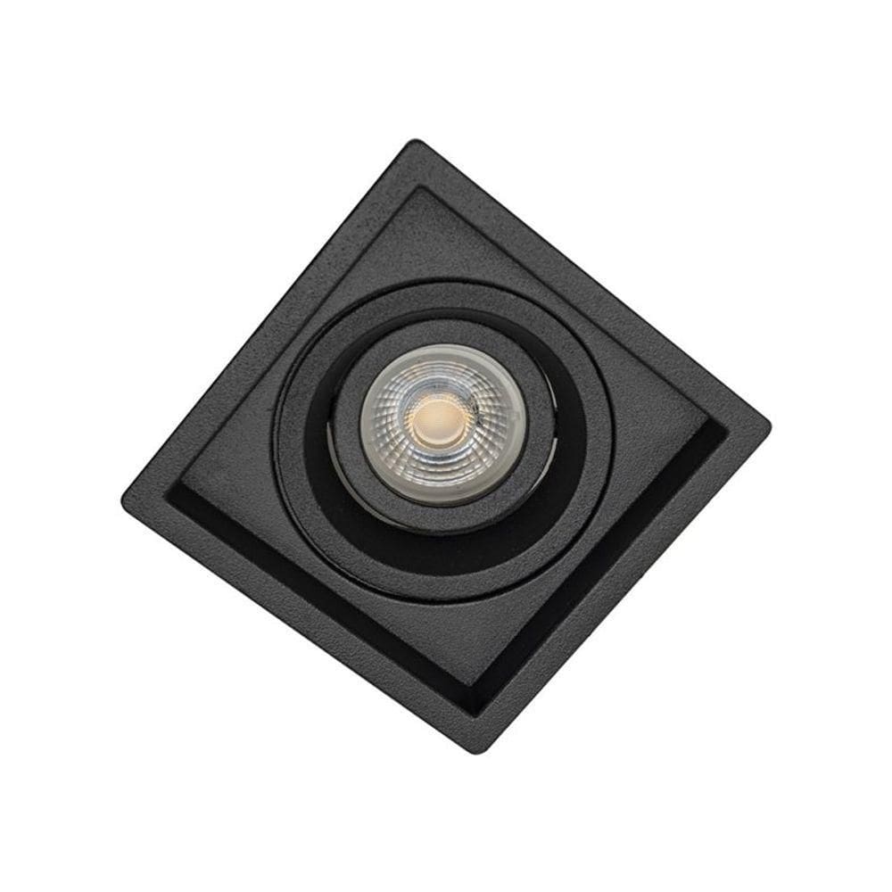 Spot Embutir Recuado Microborda Mini-dicroica Mr11 Gu10 Preto - Interlight