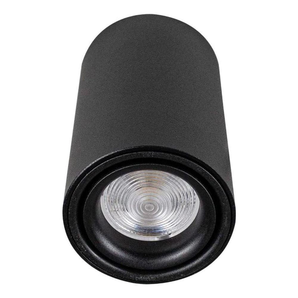 Spot Led Sobrepor Dot 10w 3000k Preto - Bella