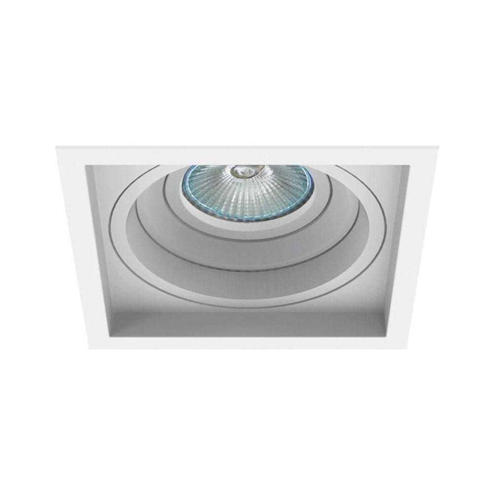 Spot Embutir Recuado Microborda Dicroica Mr16 Branco- Interlight
