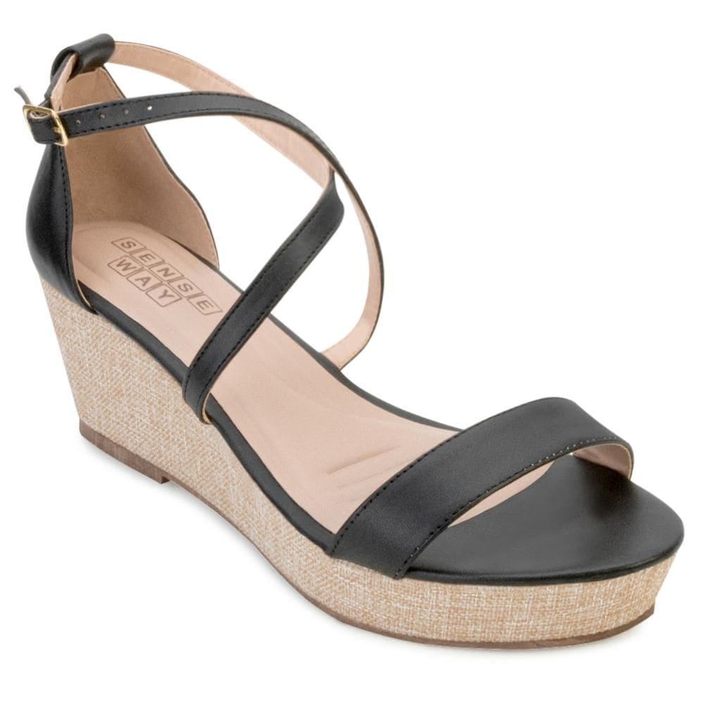 Sandália Anabela Sense Way GB24-3012