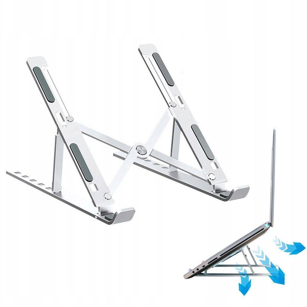 Base Portátil Articulada Vertical Multiuso Suporte Notebook Compacto