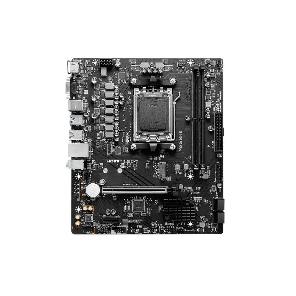 Placa Mãe Msi Pro B650M-E, Ddr5, Socket Amd Am5