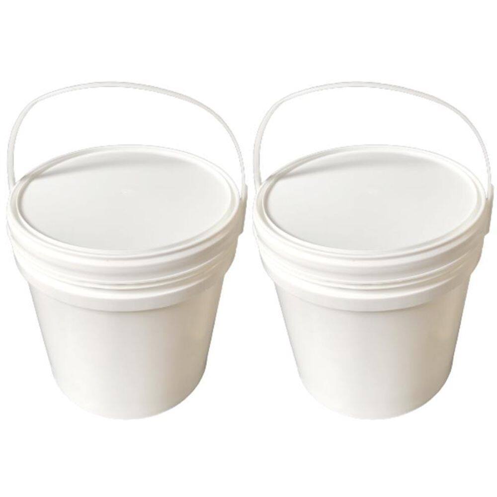 Balde Plástico 10L Para Iogurte E Granola 2 Pçs