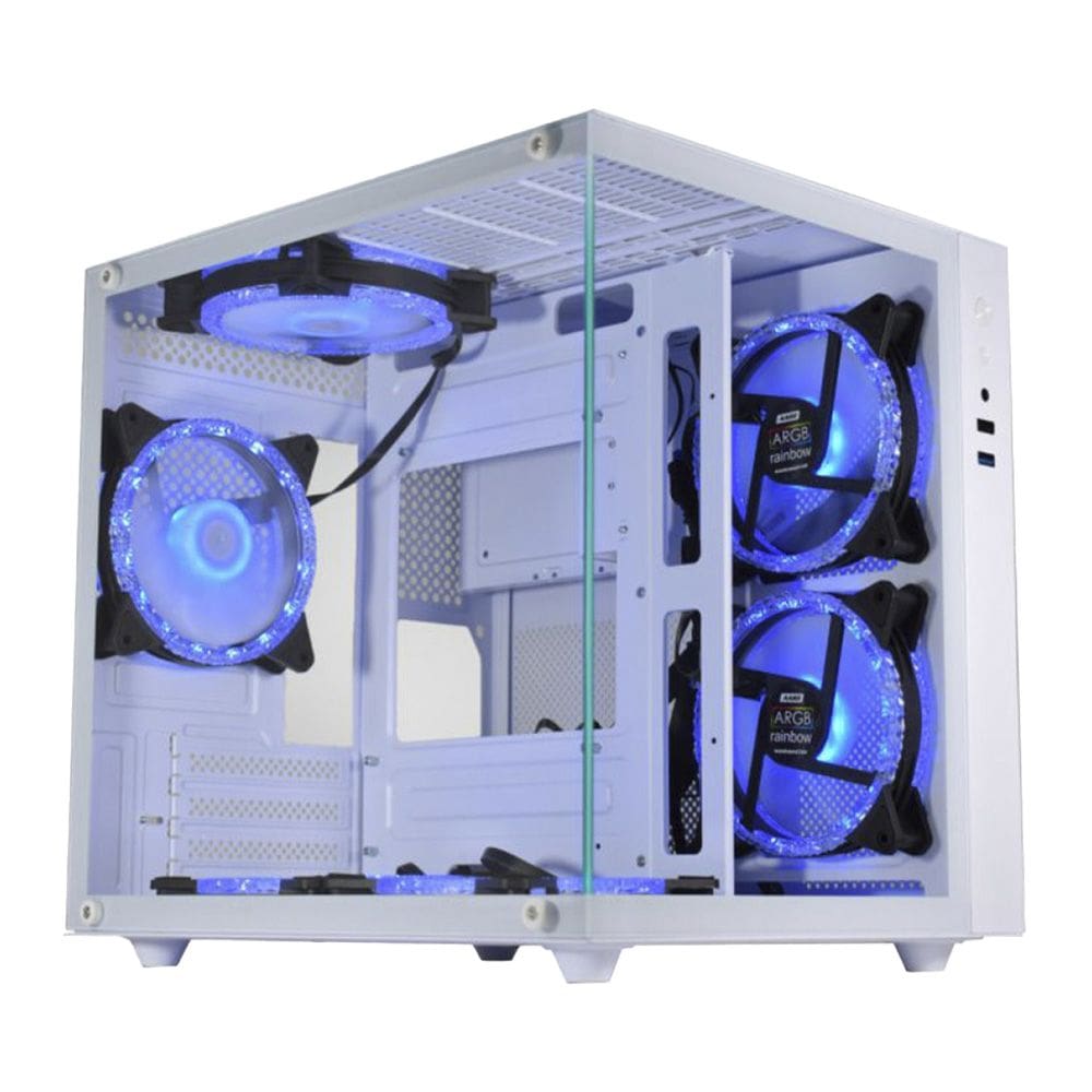 Pc Gamer Amd Ryzen 5 5600Gt 16Gb 3200Mhz (Radeon Vega 7), B450m, Ssd 240Gb, 500W 80 Plus, Gabinete Aquario White Com 3 Fans, Neologic - Nli87552