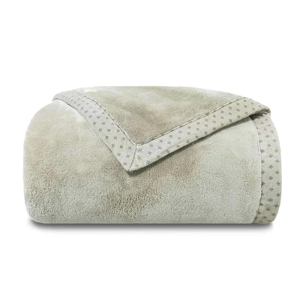 Cobertor Flannel Magnus Queen Vime 2,20 X 2,40 - Appel