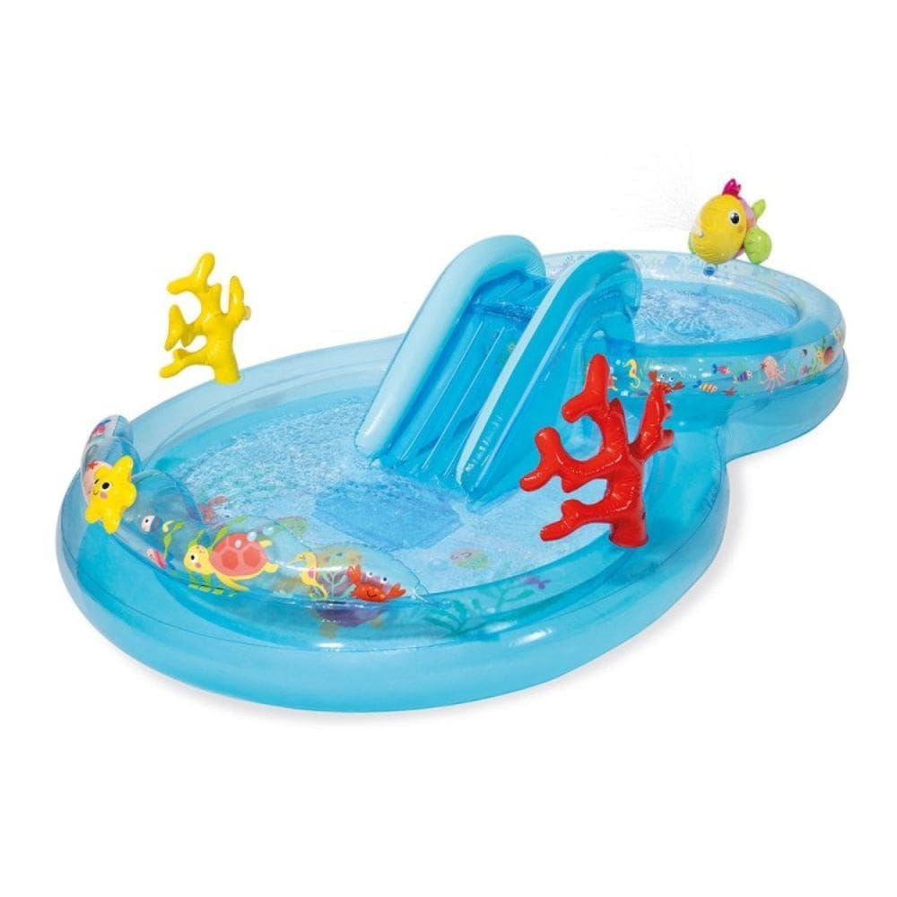 Piscina Inflável Animais Marinhos Intex Corais e Tartarugas