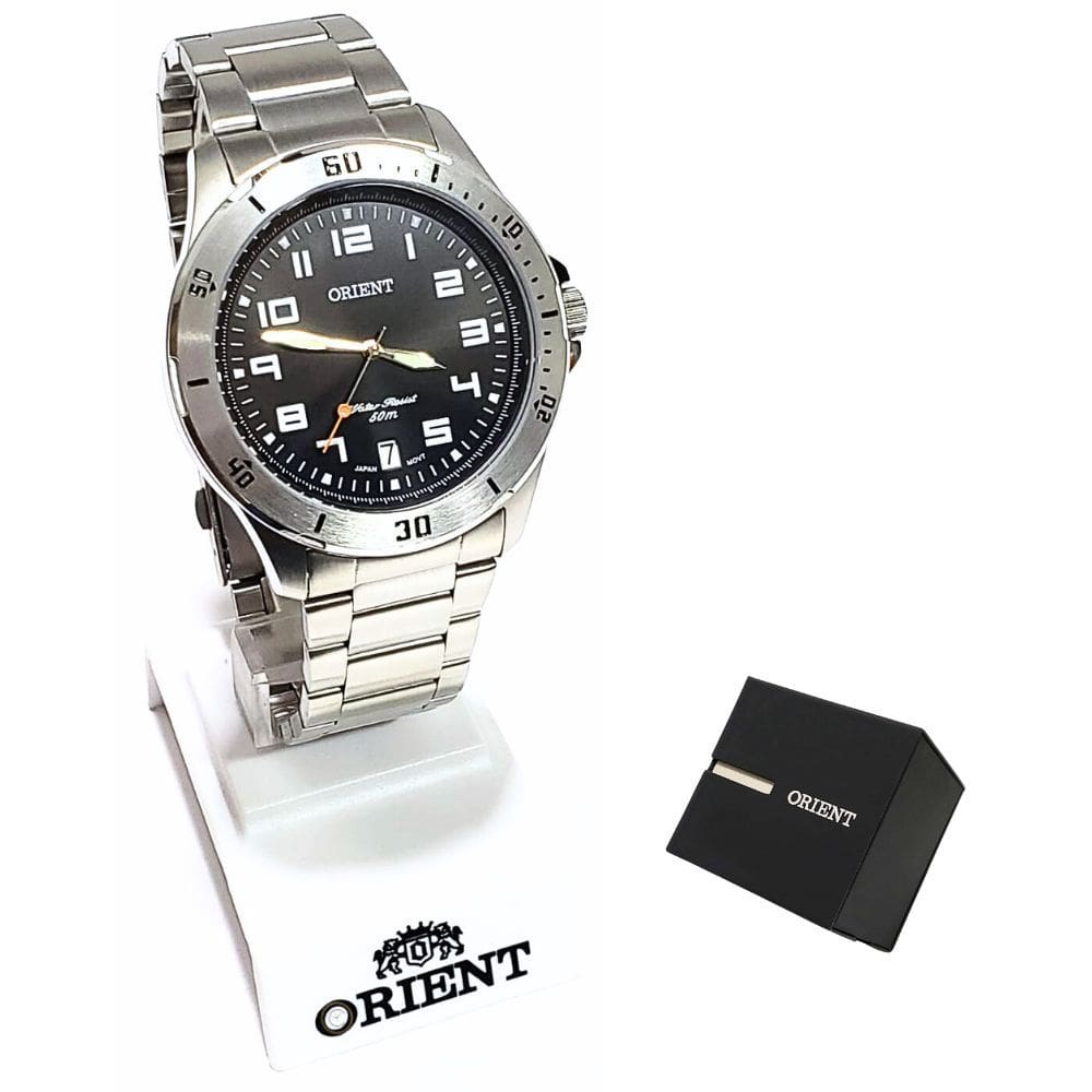 Relógio Orient Masculino Analógico Prateado MBSS1155A P2SX