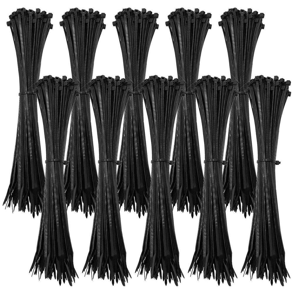 Abraçadeira Nylon Enforca Gato 2,5X200Mm Preto Com 1000 Un
