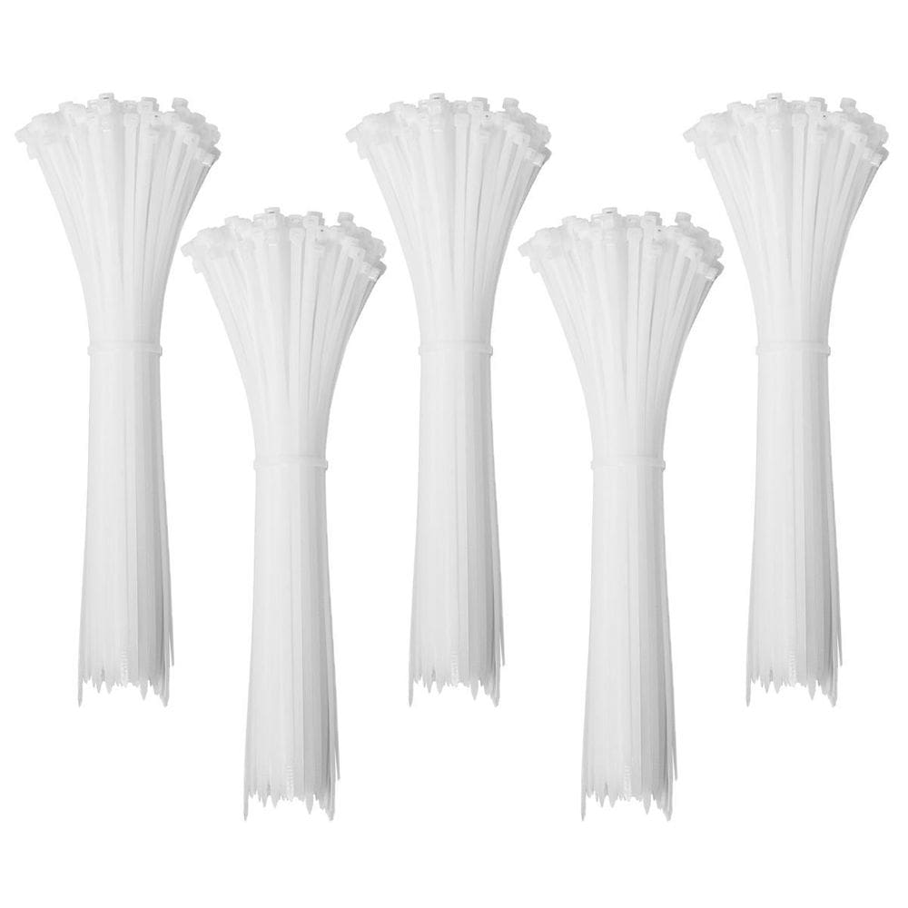 Abraçadeira Nylon Enforca Gato 4,8X200Mm Branco Com 500 Un