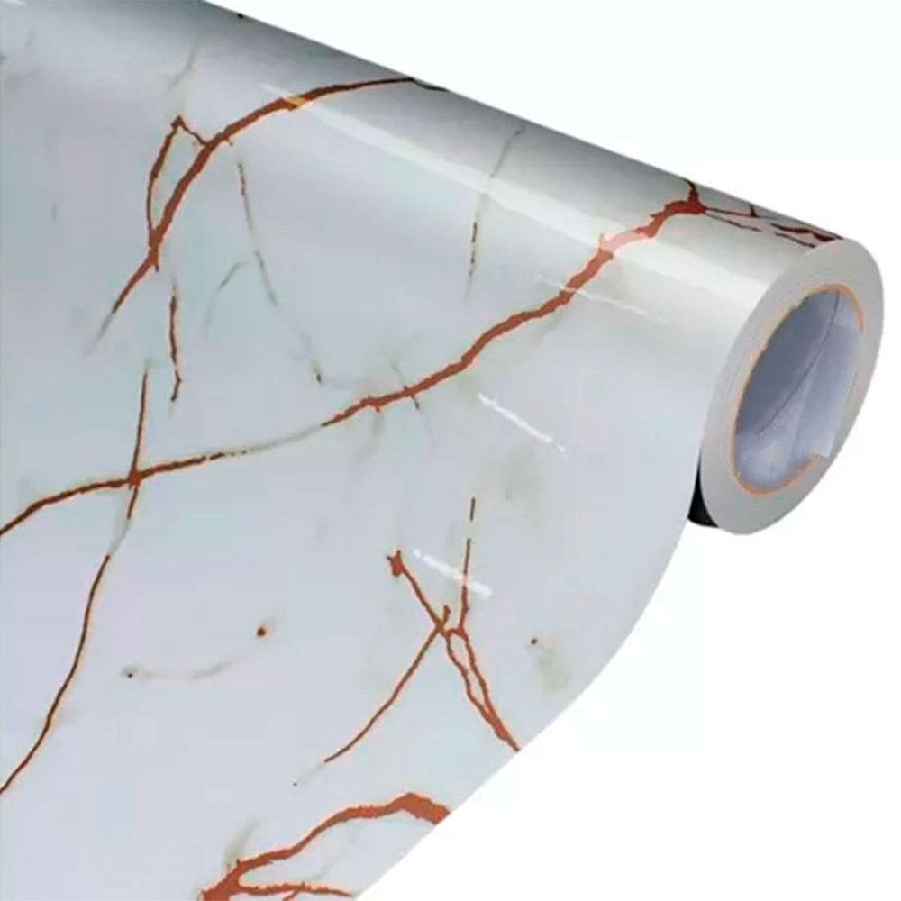 Adesivo Revestimento Mármore Calacatta Impermeável 5M X 60Cm