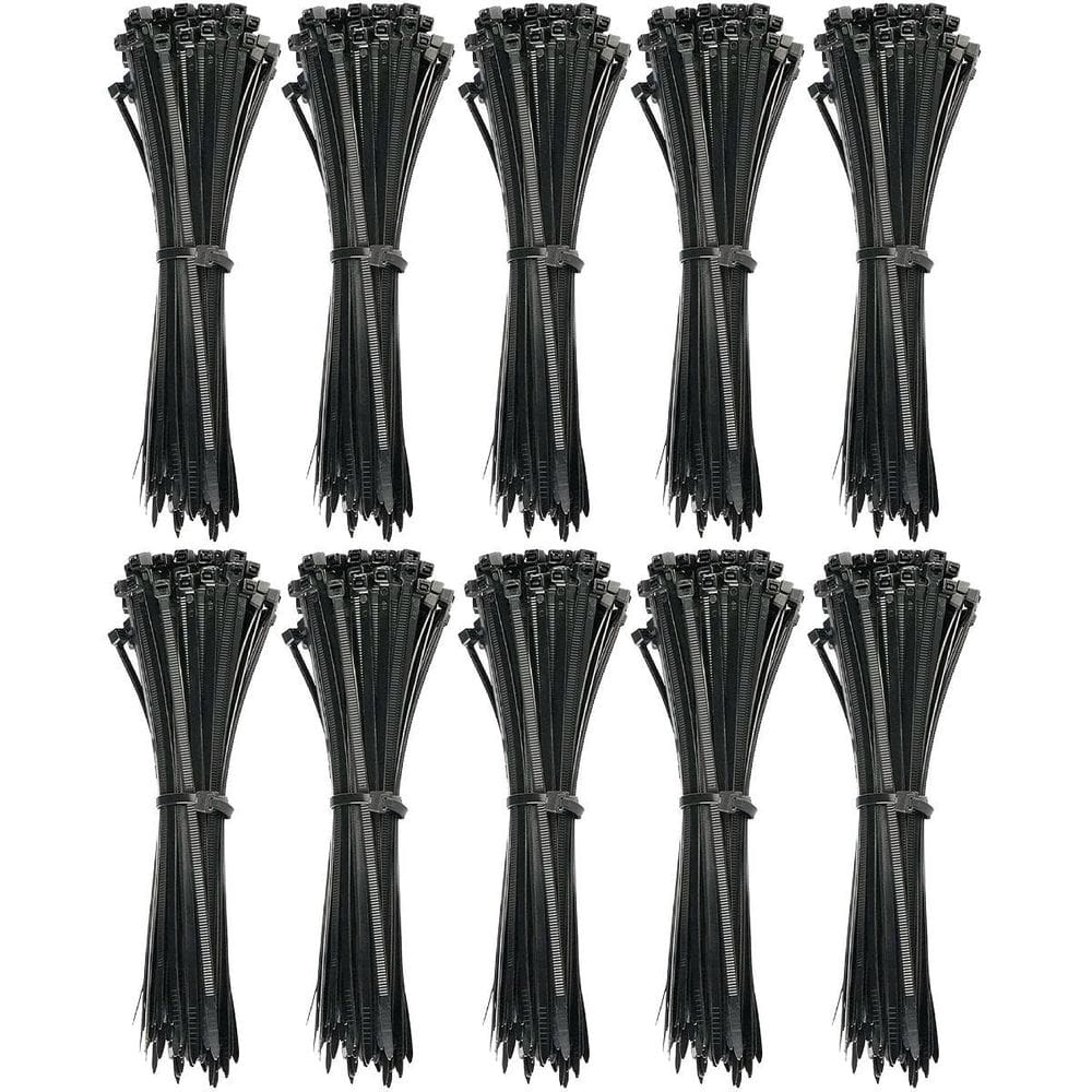 Abraçadeira Nylon Enforca Gato 4,8X200Mm Preto Com 1000 Un