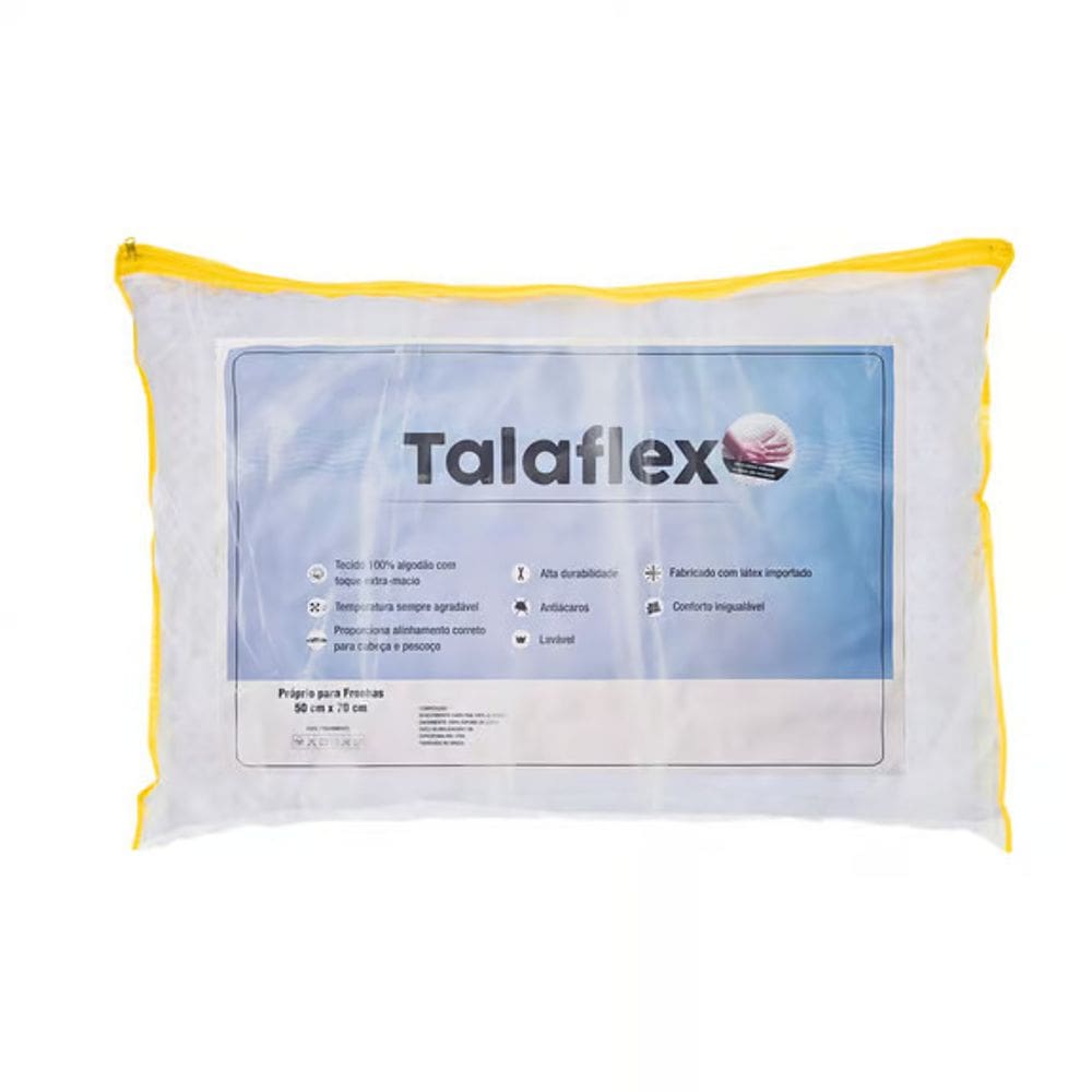 Travesseiro Talaflex Látex Theva