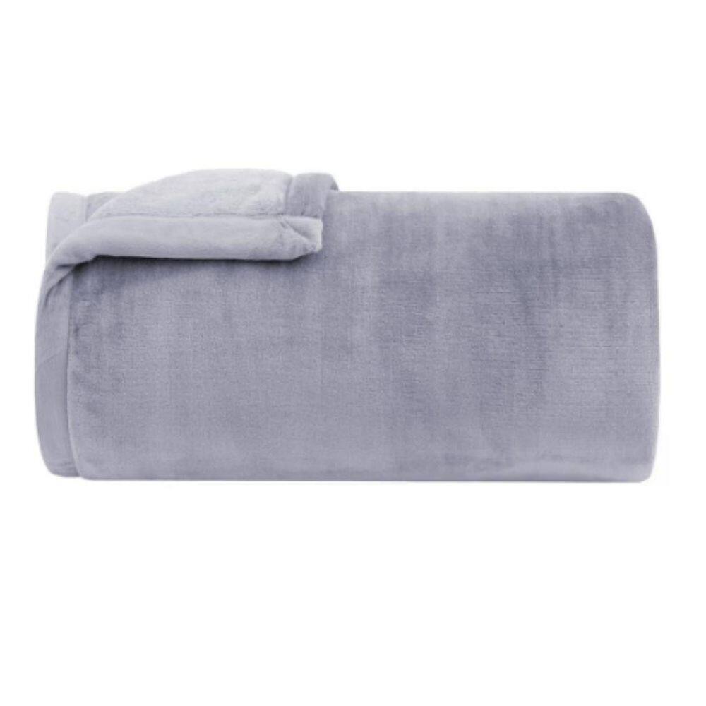 Cobertor Queen Silky Buddy Vision - Buddemeyer Cinza