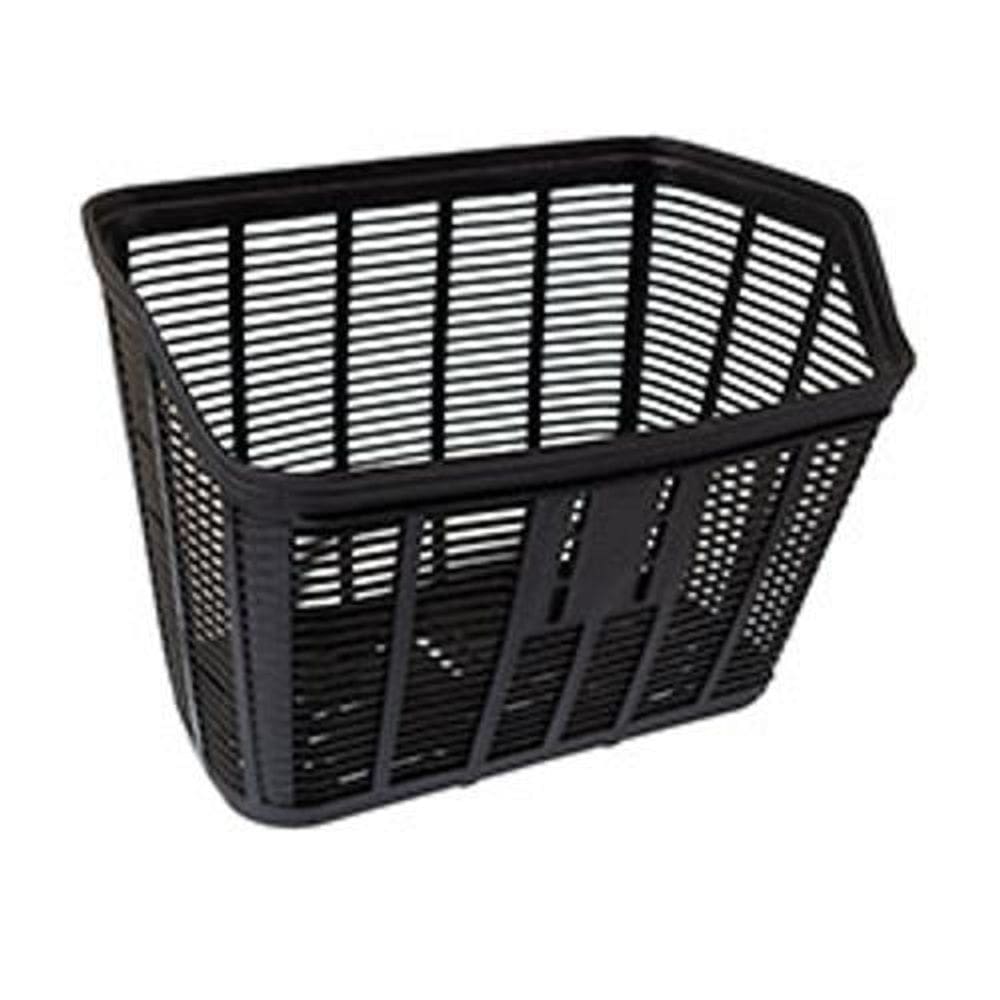 Cestao 26 Preto Plast C/Haste 34X22X25Cm