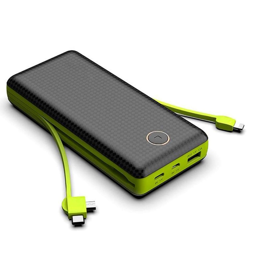 Power Bank 20000Mah Celular Portátil Versátil E