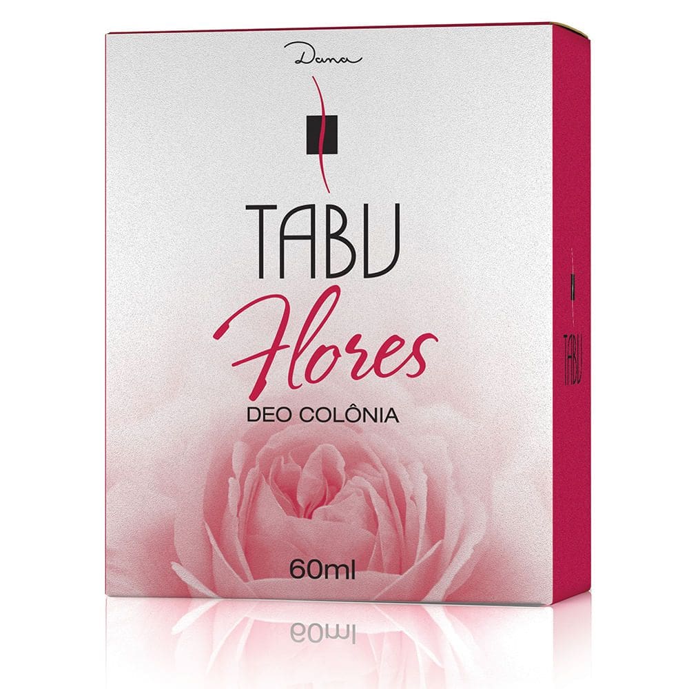 Kit Deo Colônia Tabu Flores 60Ml c/3