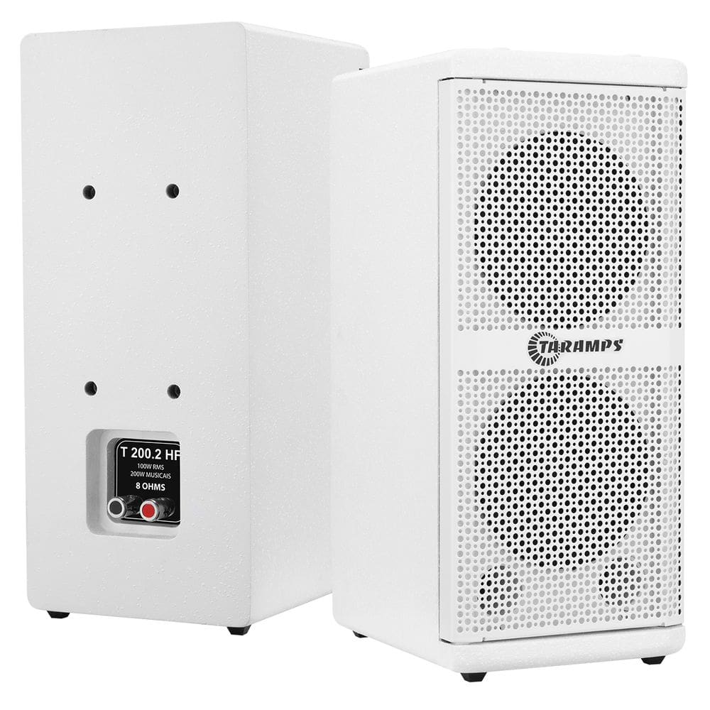 Caixa De Som Acústica Taramps Passivo Branco 100w Rms 8 Ohms