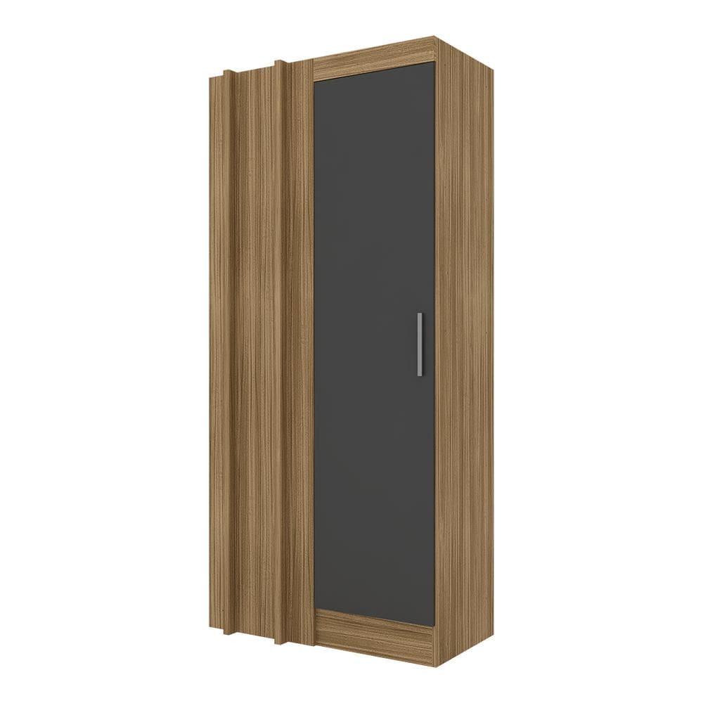 Guarda Roupa Modulado Canto Reto Joker Boreal/grafite-móveis Arapongas