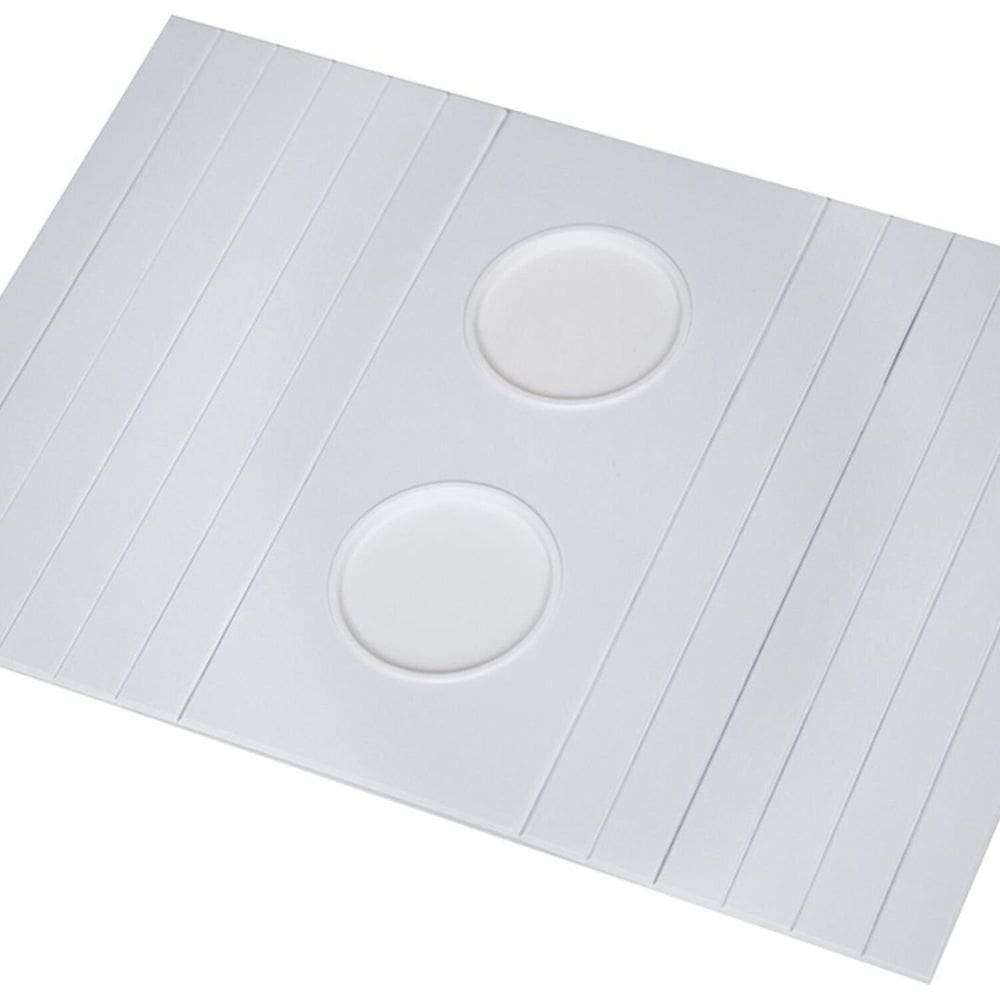 Esteirinha Bandeja Porta Copos Braço Sofá Branco