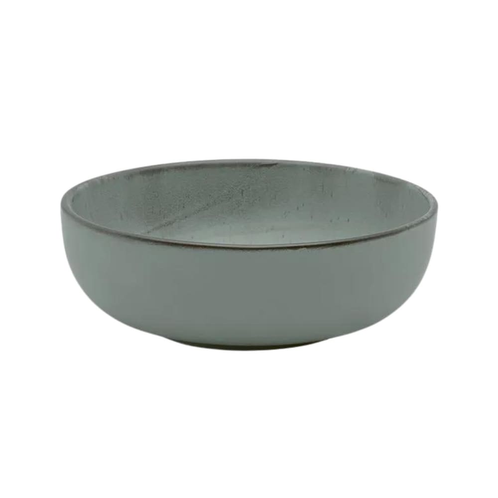 Bowl Em Cerâmica Flat 600ml Oxford Chumbo Gray