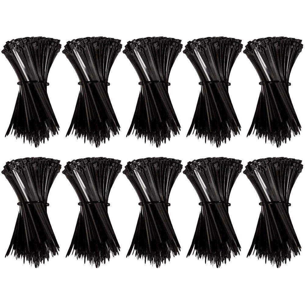 Abraçadeira Nylon Enforca Gato 2,5X150Mm Preto Com 1000 Un