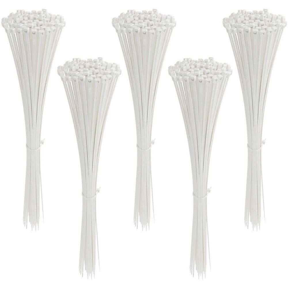 Abraçadeira Nylon Enforca Gato 3,6X300Mm Branco Com 500 Un