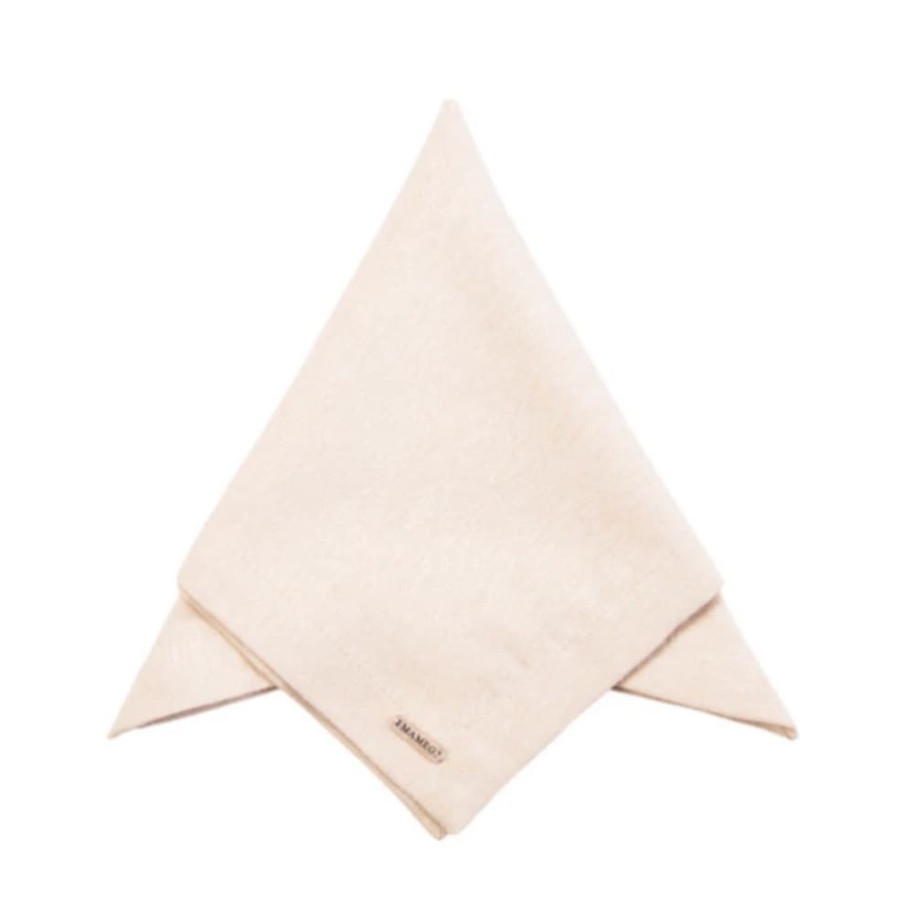 Guardanapo Em Tecido Jacquard 40x40cm Mameg Bege