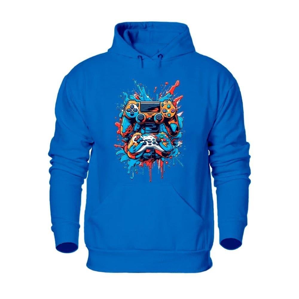 Blusa de Frio Masculina Com Bolso Canguru Punho e Capuz Flanelada Cordao Ajustavel