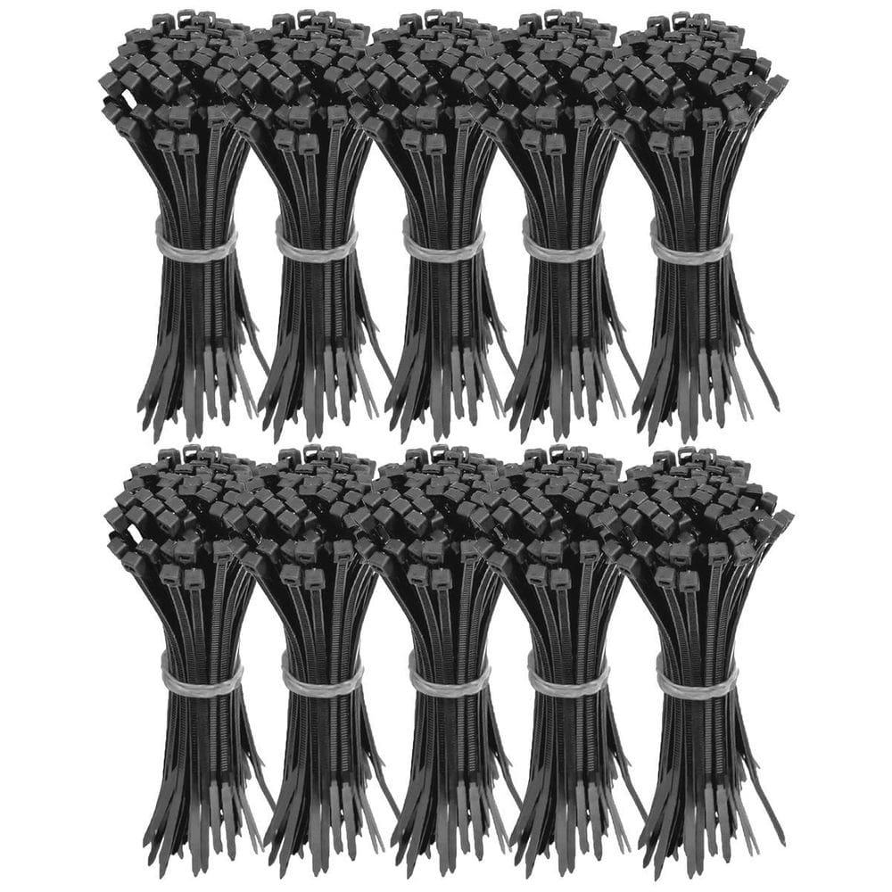 Abraçadeira Nylon Enforca Gato 2,5X100Mm Preto Com 1000 Un