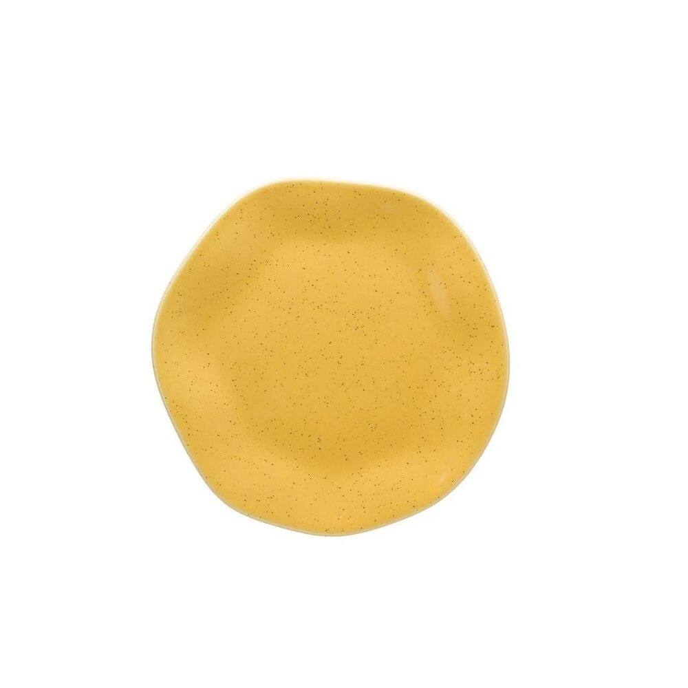 Prato Sobremesa Porcelana Ryo Oxford 21,5Cm Maracujá
