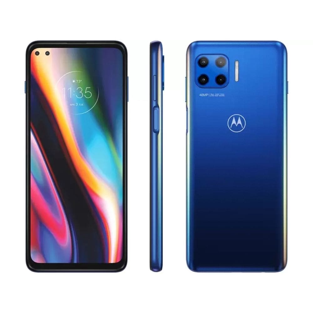 Usado: Motorola G 5G Plus 128 GB Azul - Regular