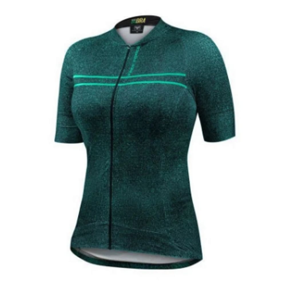 Camisa Feminina Training Dapple Free Force Preto Verde GG