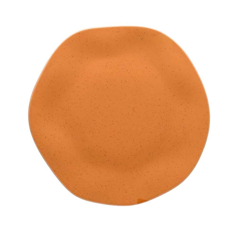 Prato Fundo Porcelana Ryo Papaya 22,5Cm Sopa Oxford Laranja