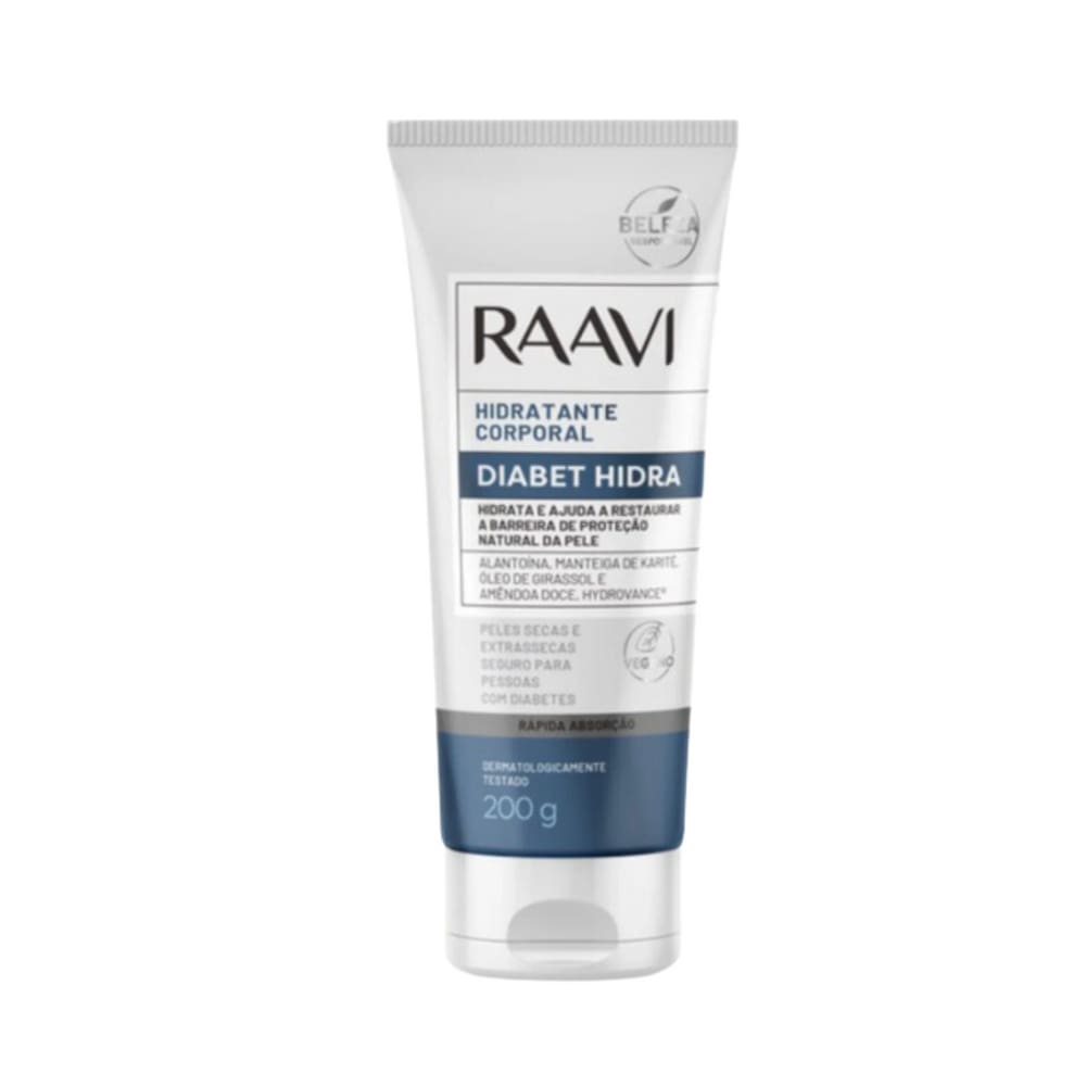 Hidratante Corporal Raavi Diabet Hidra 200g