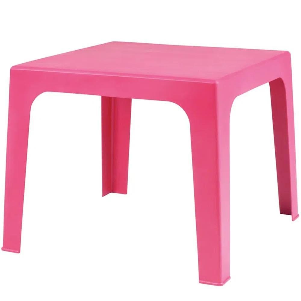 Mesinha de Plástico Kids Rosa 15151503 MOR