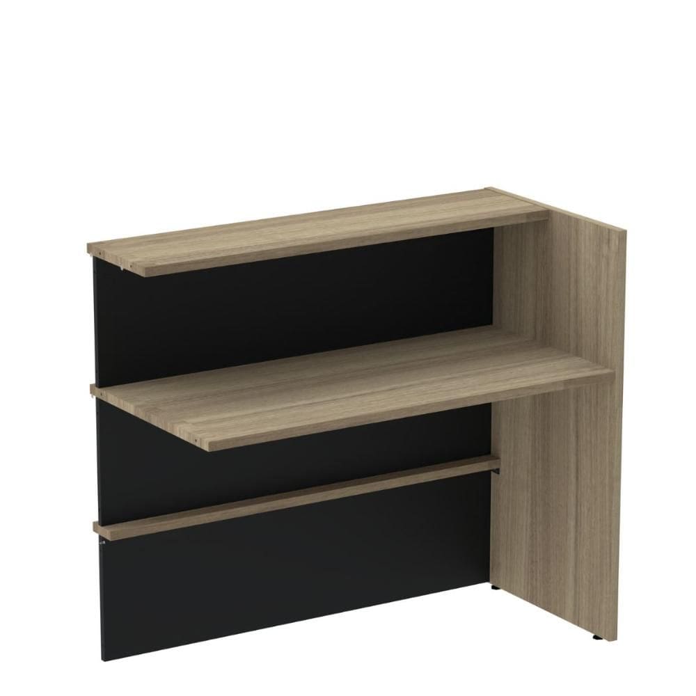 Balcao Atendimento Pe25 110X95x60 Naturale/Preto Pandin