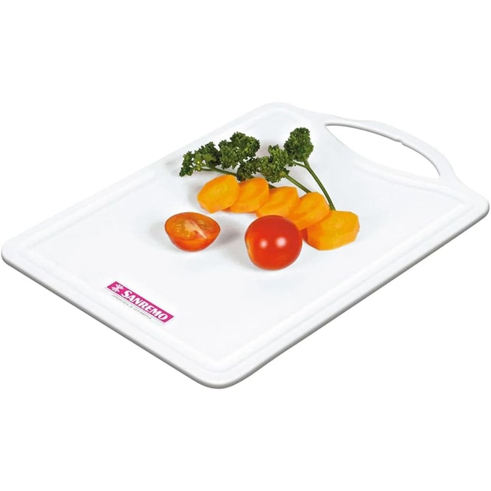 Tabua Para Cortes P Plástico Sanremo Branca ?27x18 cm Casar