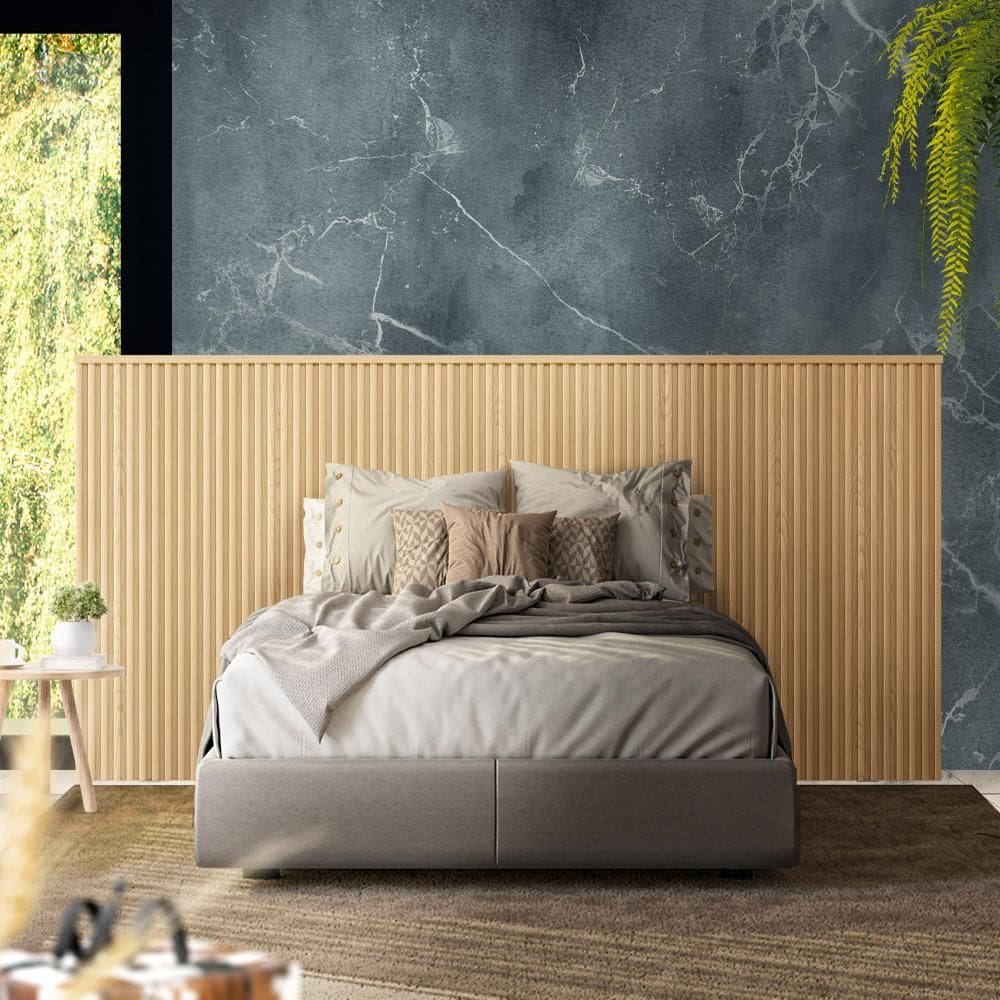 Cabeceira De Cama Casal Ou Queen 240cm Carvalho Macieira Shop JM