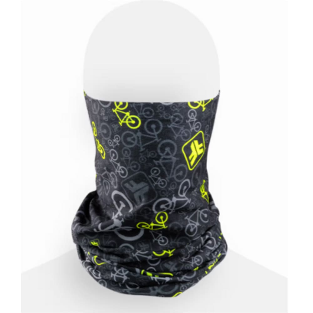 Bandana Bicycle Free Force Preta/Amarela