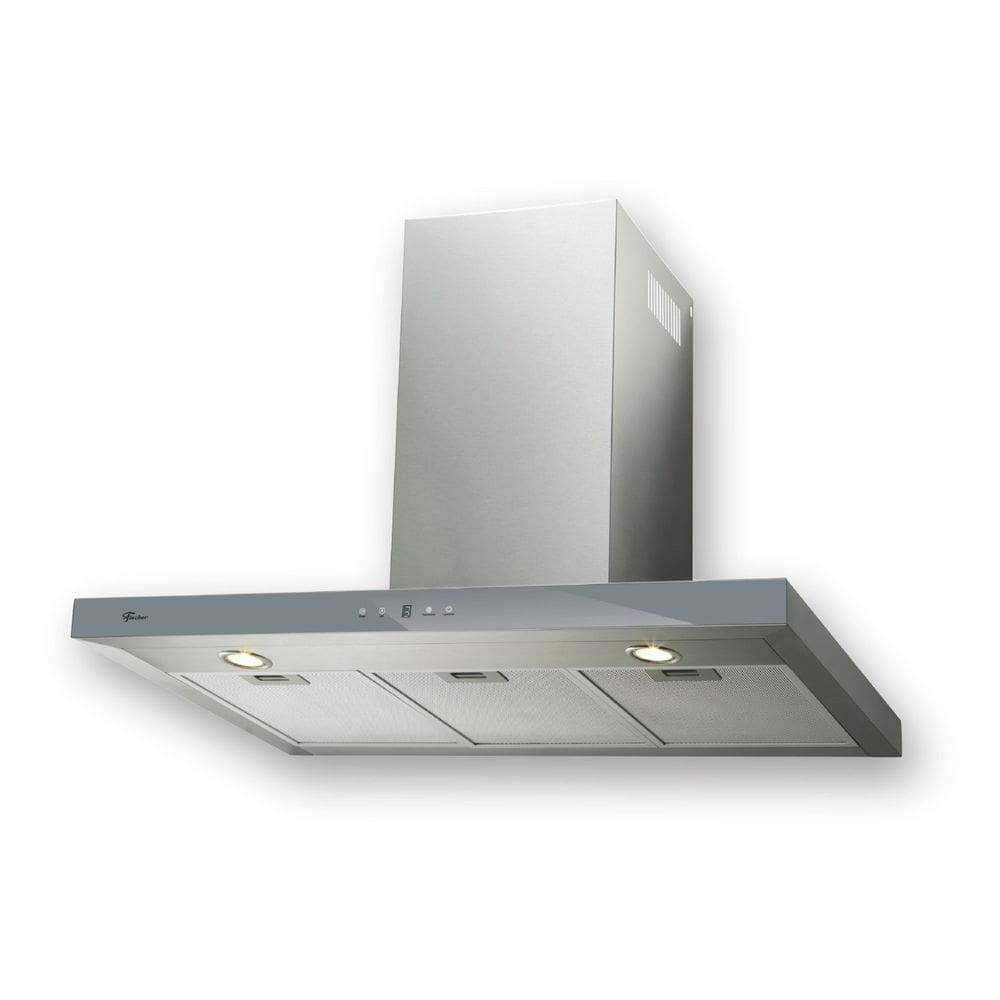 Coifa de Parede Fischer Infinity 90cm Vidro Digital Touch Eiger 127v Eiger