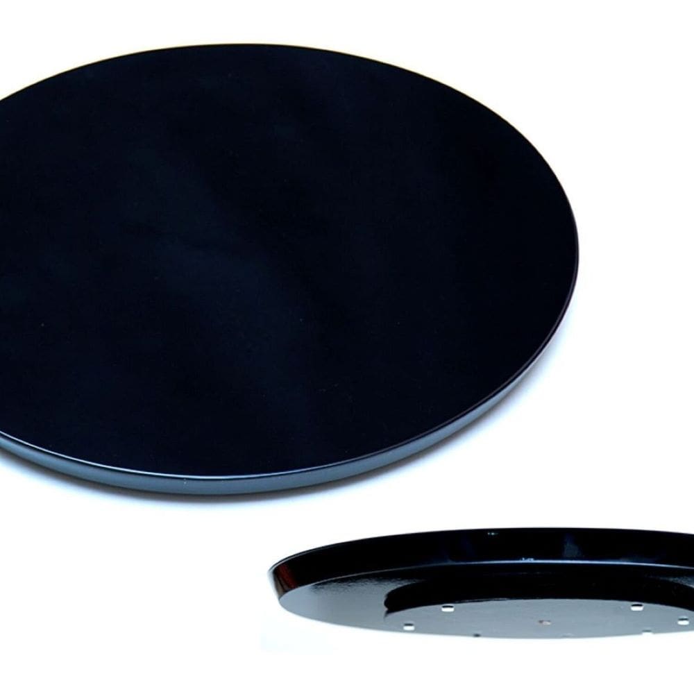 Prato Giratório para Sala de Jantar 60 Cm Preto