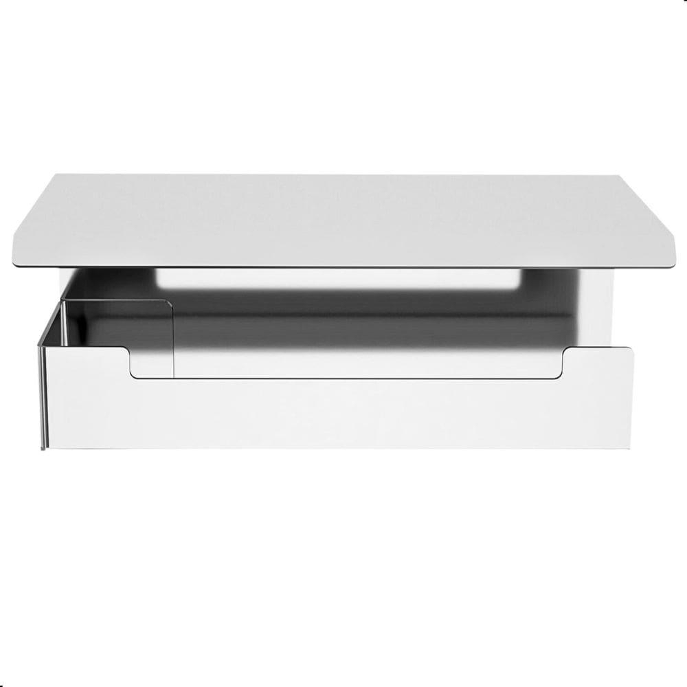 Suporte Papel Higiênico Com Adesivo Na Parede Inox F.ELG