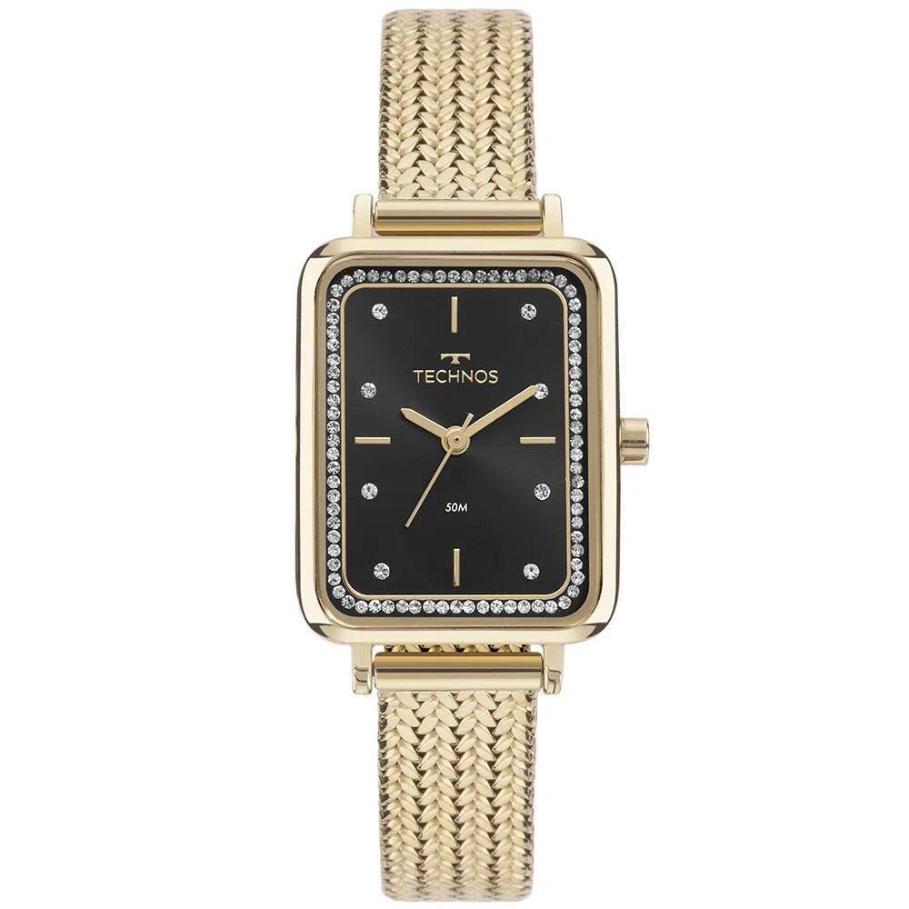 Relógio Technos Analógico Dourado Feminino Gl32Ai1P