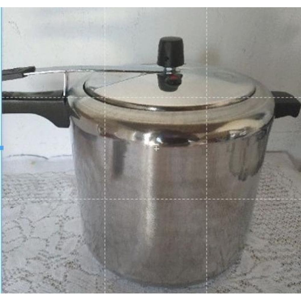 Panela de Pressão 10L Extra Forte Alumínio Resistente Polida