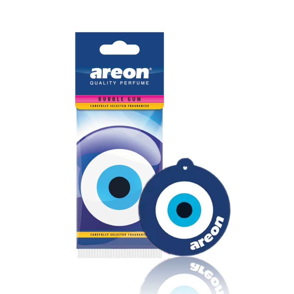 Aromatizante Automotivo Blue Eye Bubble Gum Areon