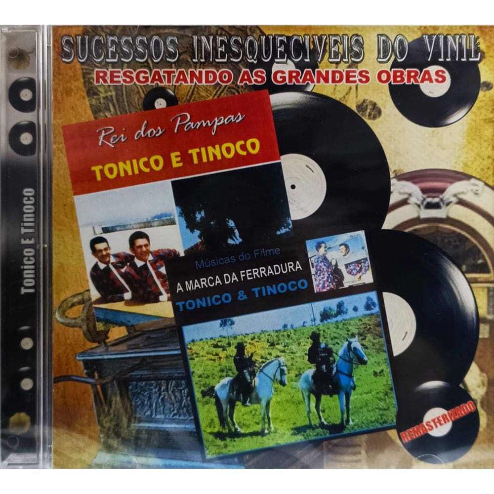 Cd Tonico e Tinoco - Sucessos Inesquecíveis Do Vinil Cd 0083