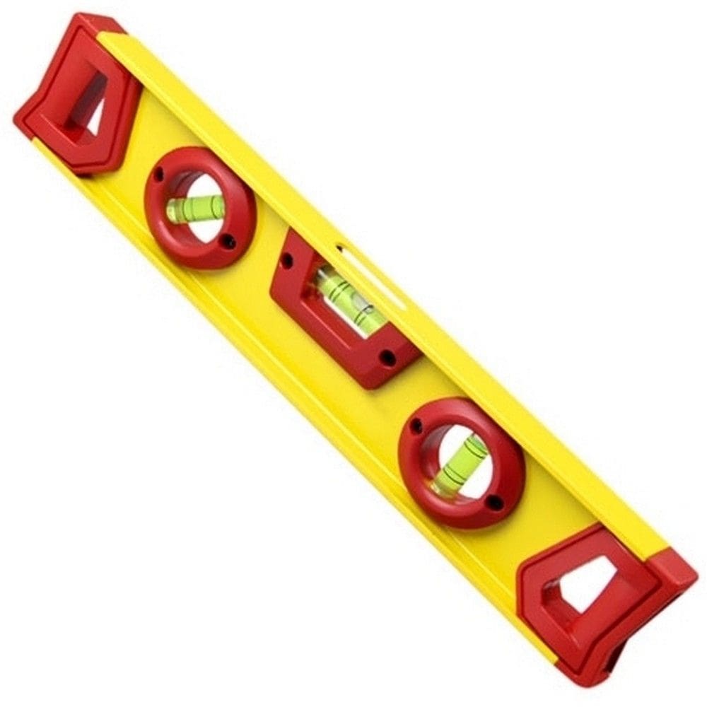 Nivel De Aluminio 0350Mm Com 3 Bolhas I-Beam Starrett Klis14-S