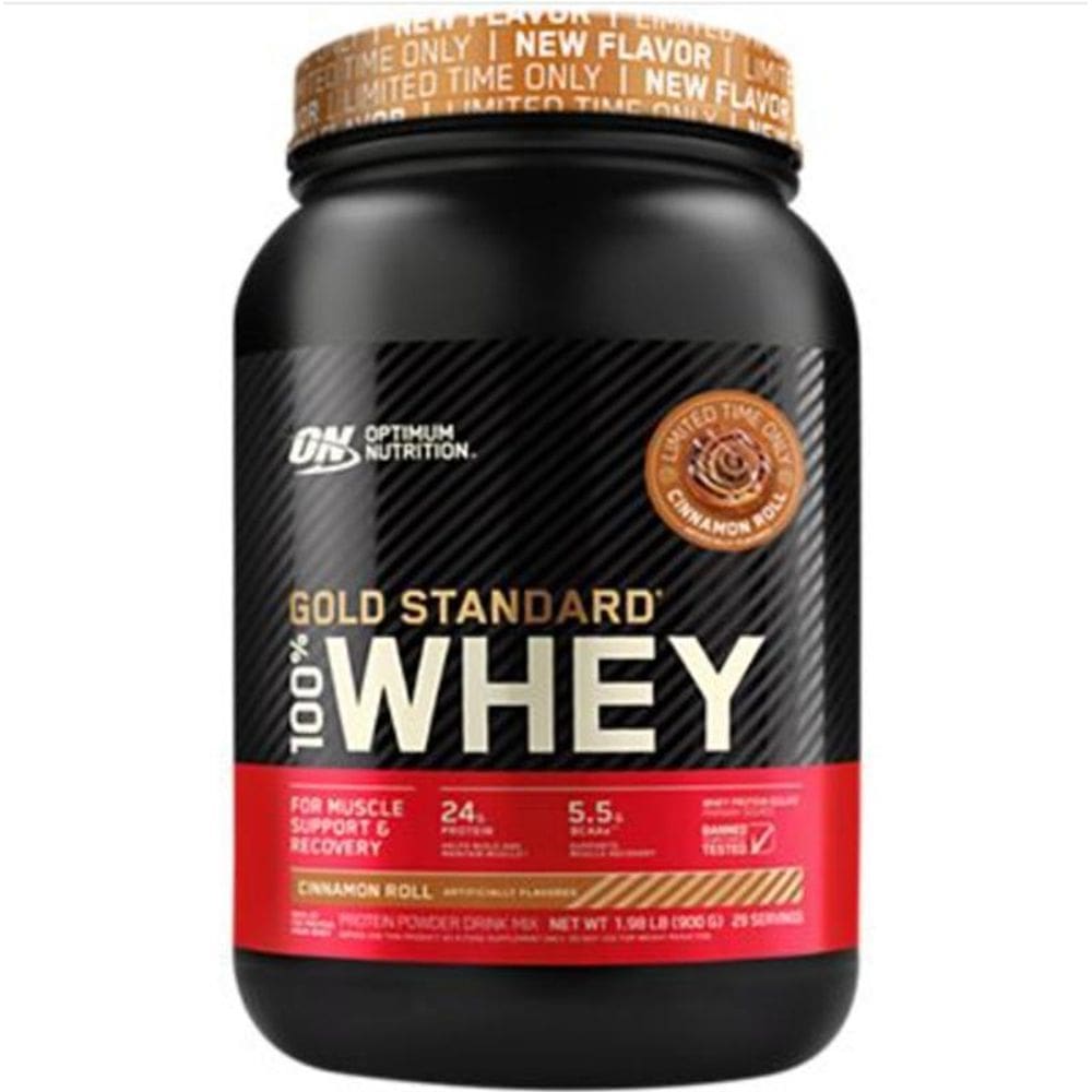 Whey 100% Gold Standard Optimum Nutrition 900G Cinnamon Roll