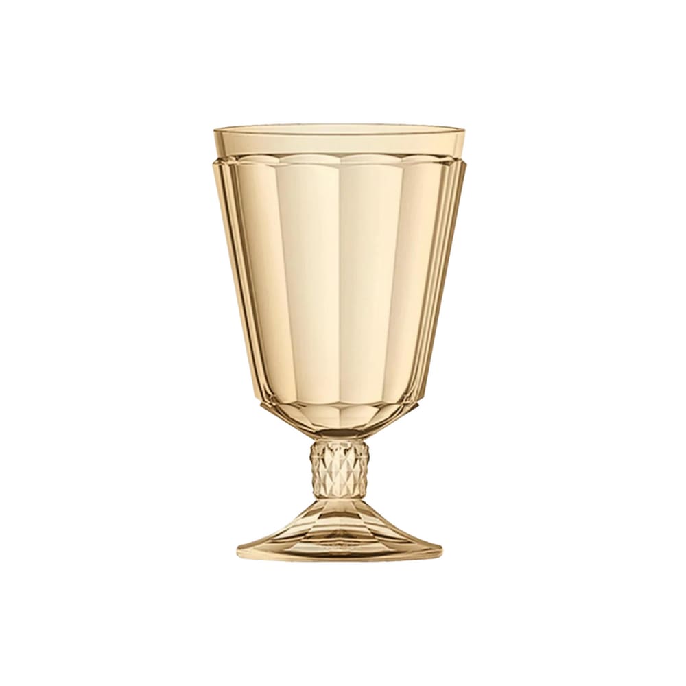 Jogo De Taças Para Água Em Vidro Splendor Âmbar Com 6 Peças 330ml L`Hermitage