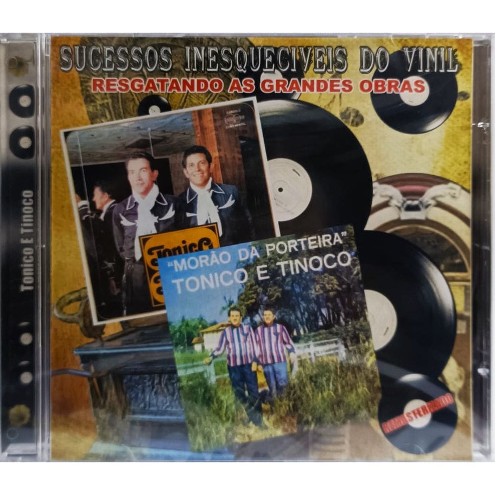 Cd Tonico e Tinoco - Sucessos Inesquecíveis Do Vinil Cd 0084